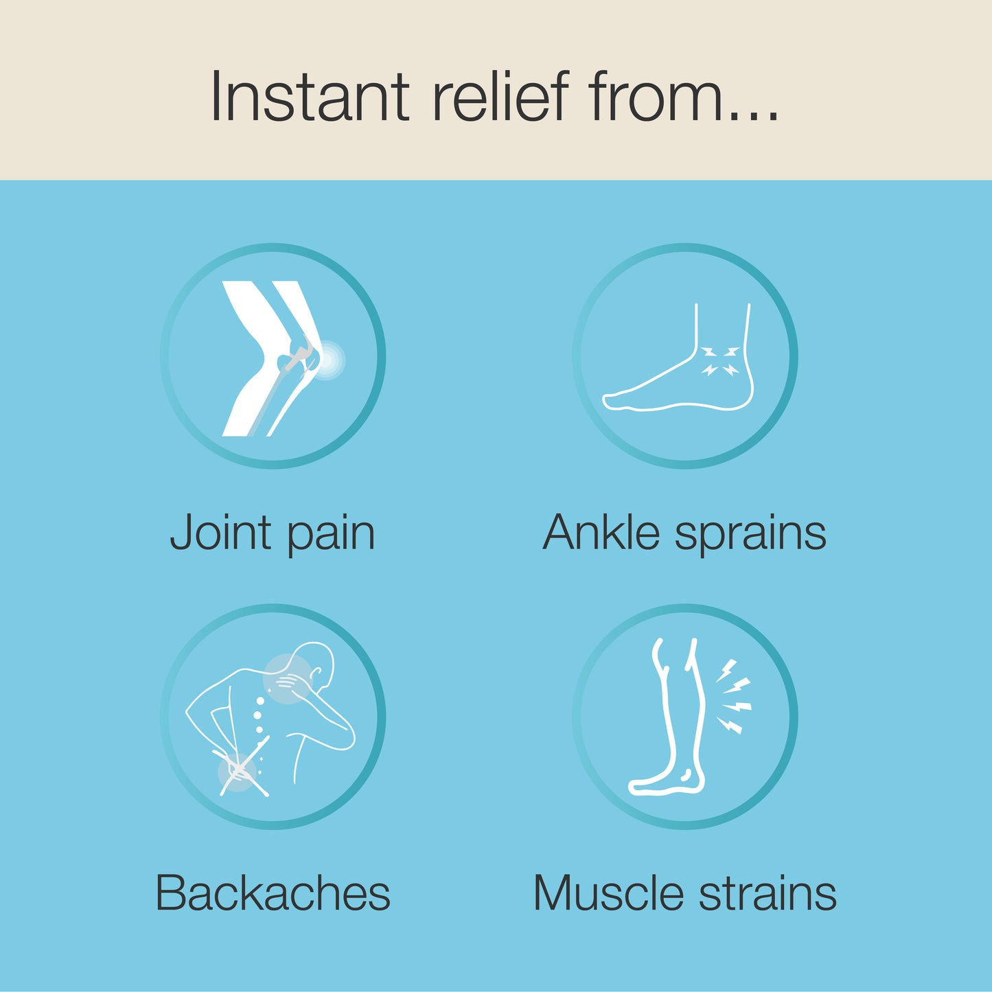 Cool Relief Muscle Patches | Box of 6